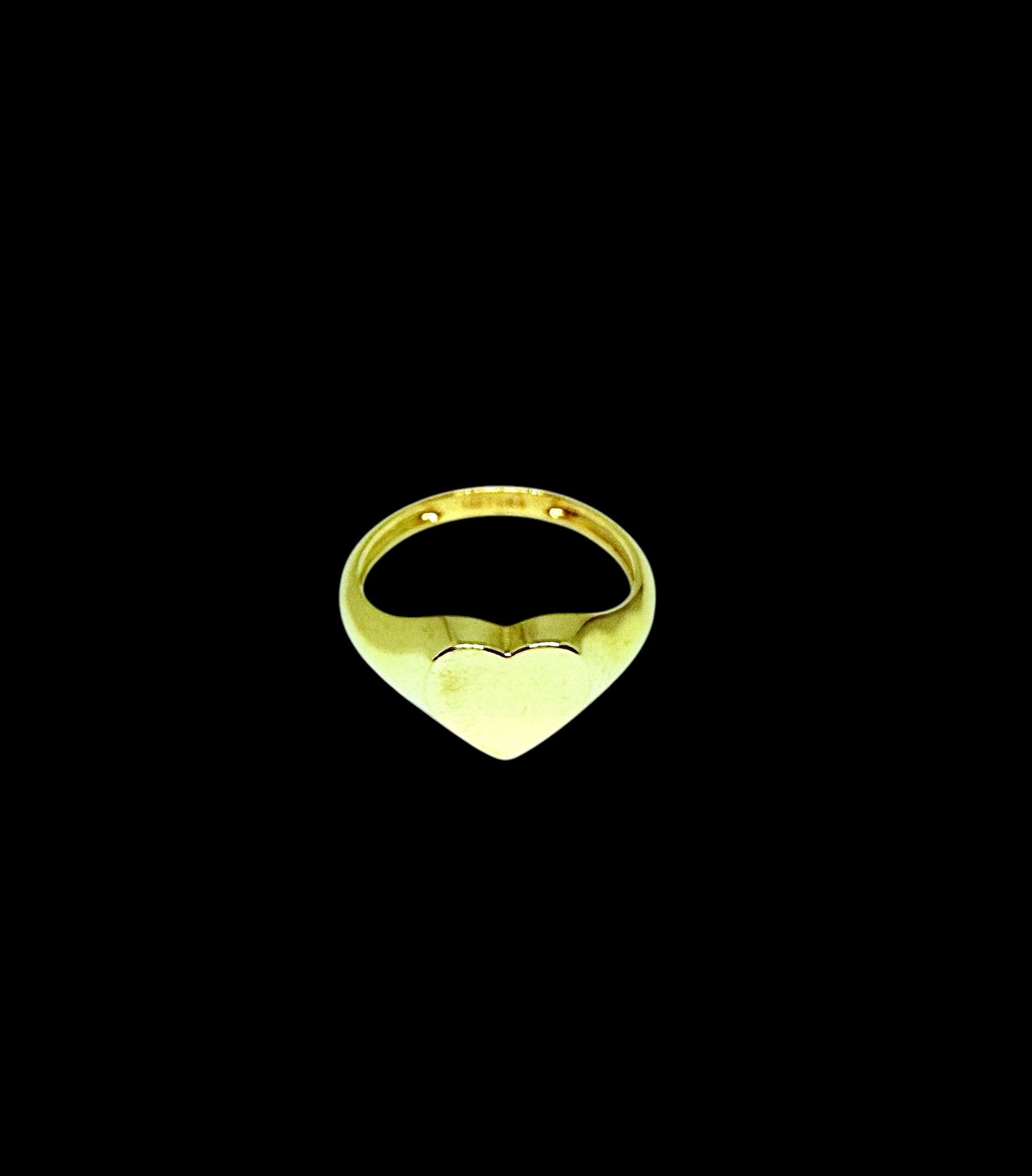 14K Solid Gold Signet Ring