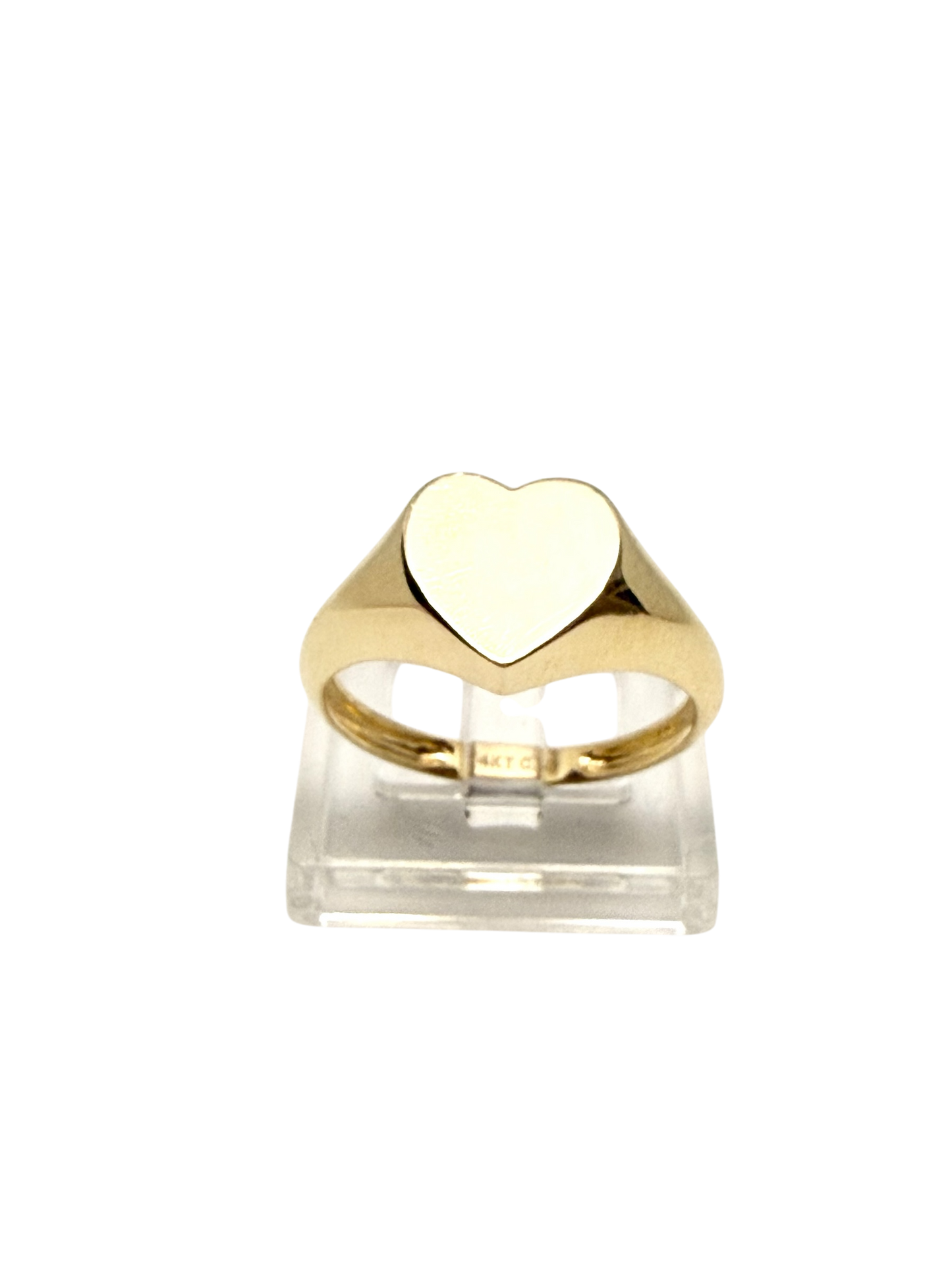 14K Solid Gold Signet Ring