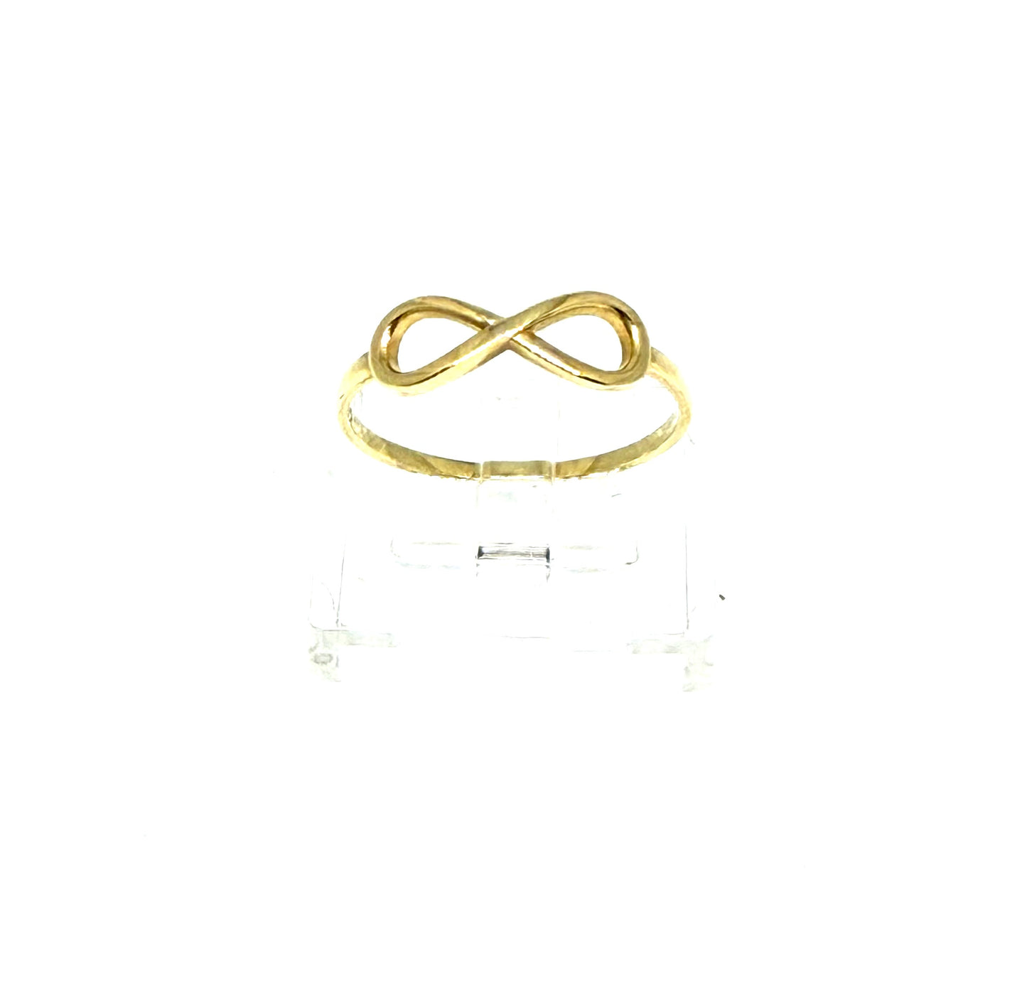 14K Solid Gold Infinity Ring