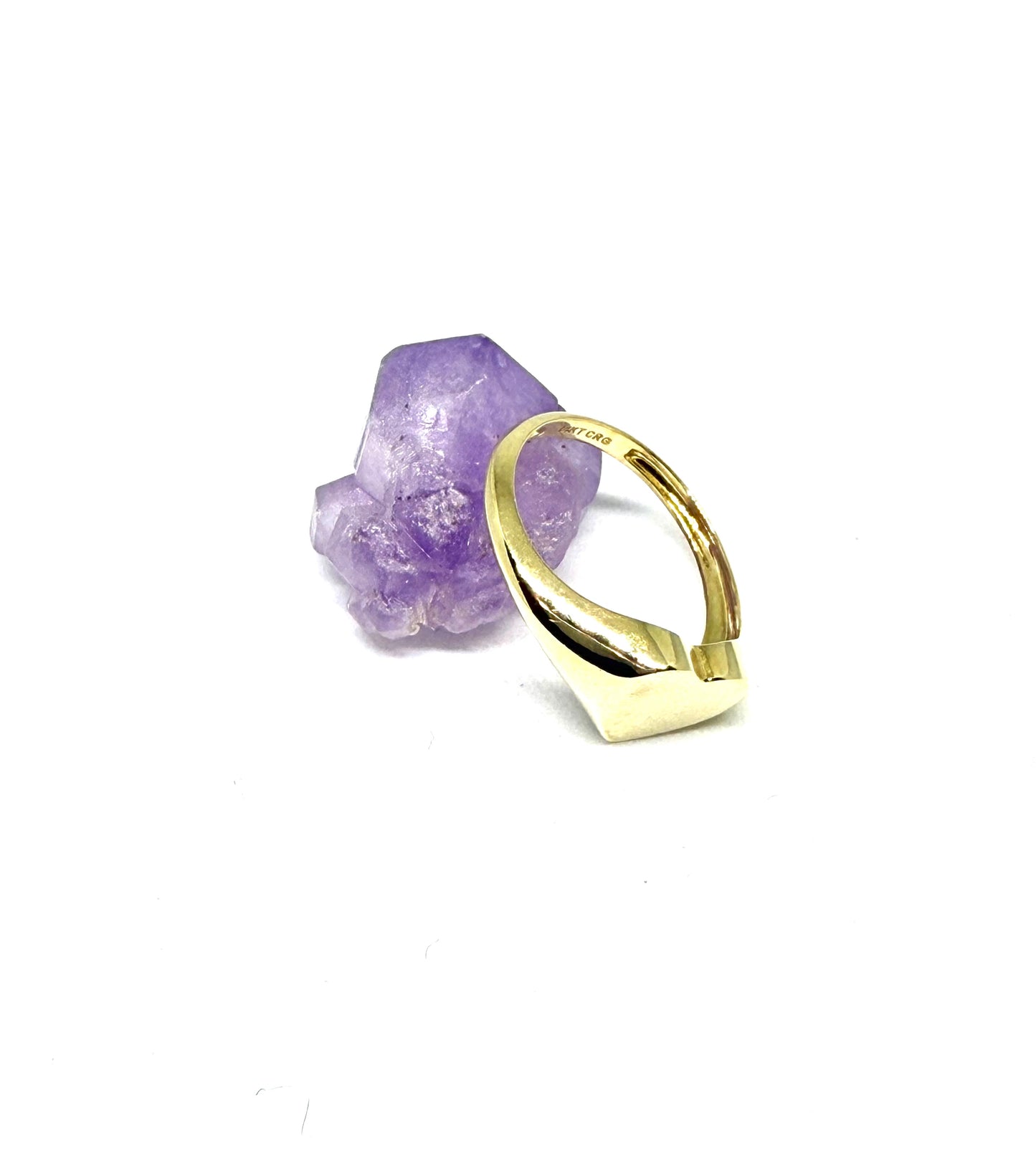 14K Solid Gold Signet Ring