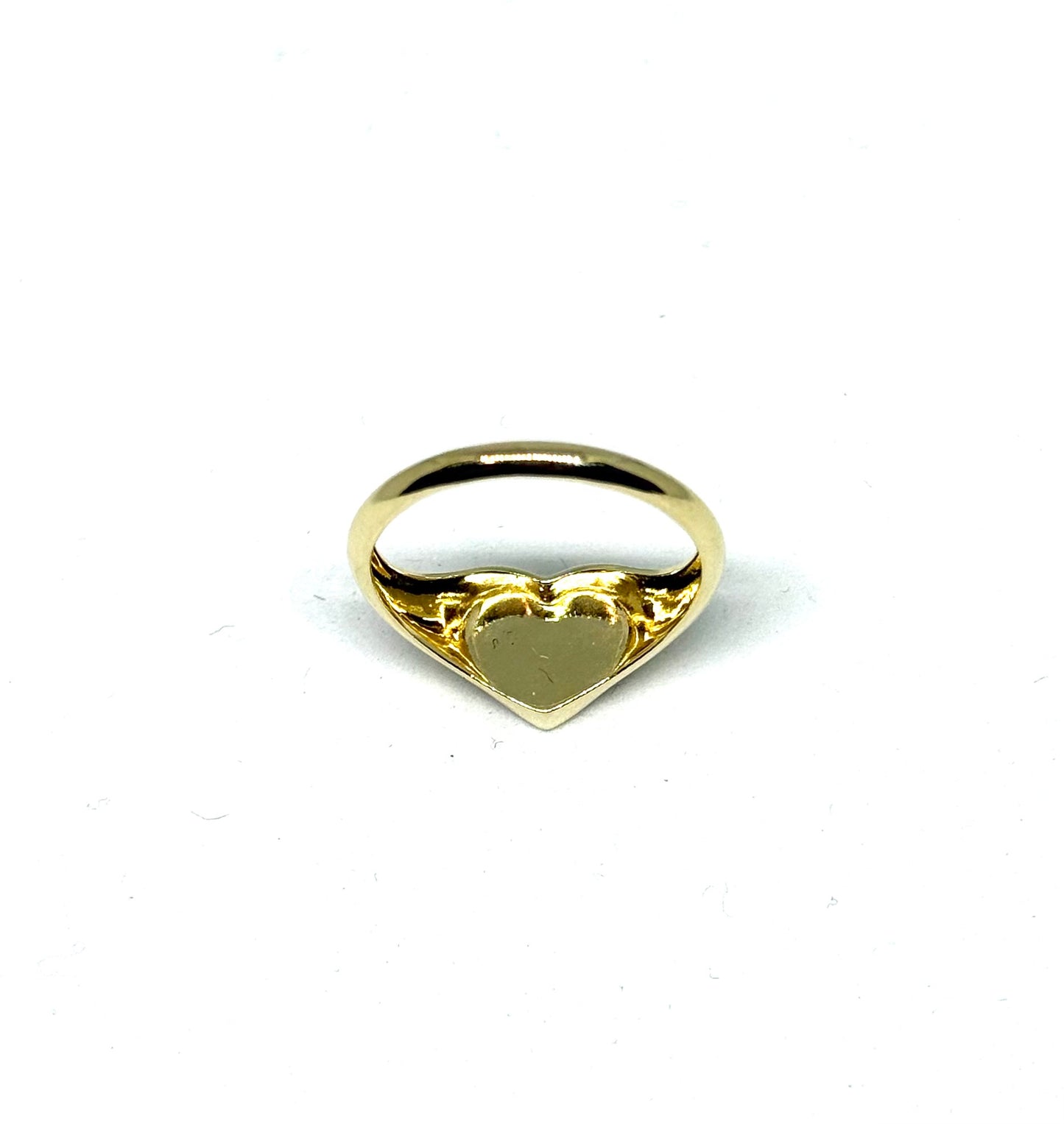 14K Solid Gold Signet Ring