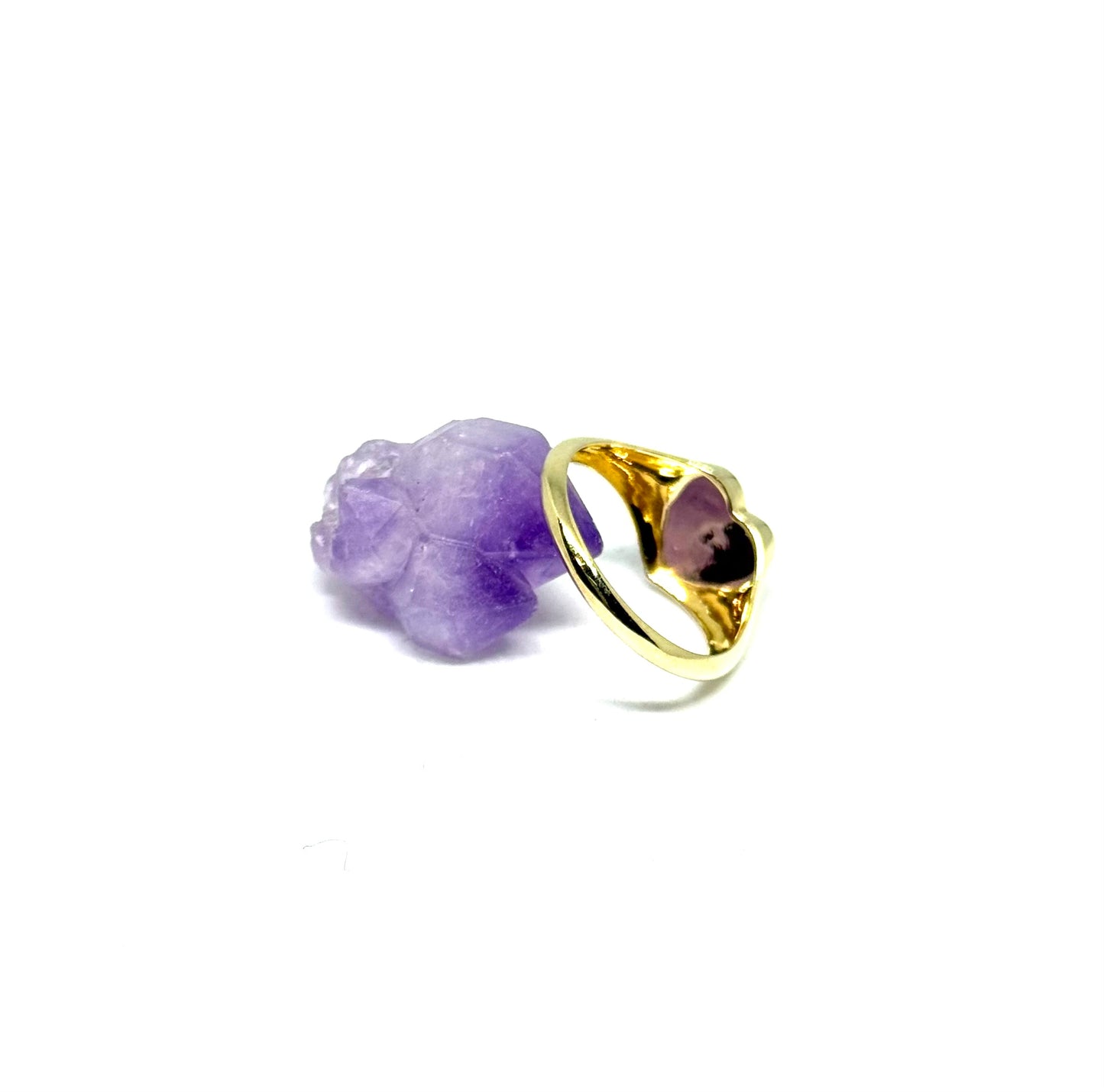 14K Solid Gold Signet Ring
