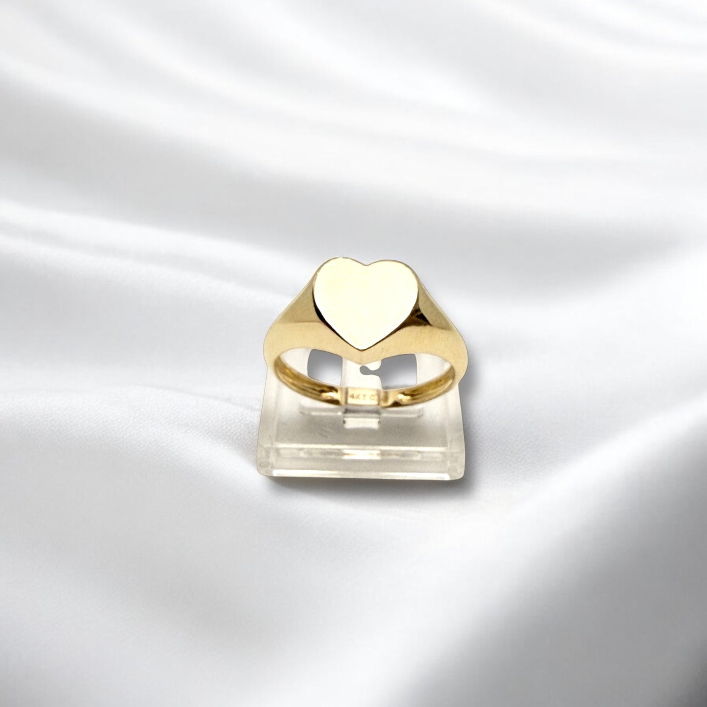 14K Solid Gold Signet Ring